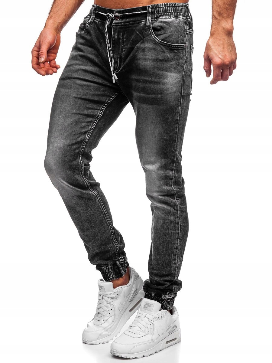 

Spodnie Jeansowe Męskie Czarne 30047S0 Denley_s
