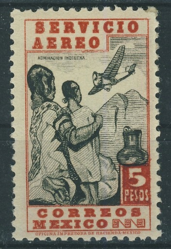 Mexico 5 cts. - Servicio Aereo