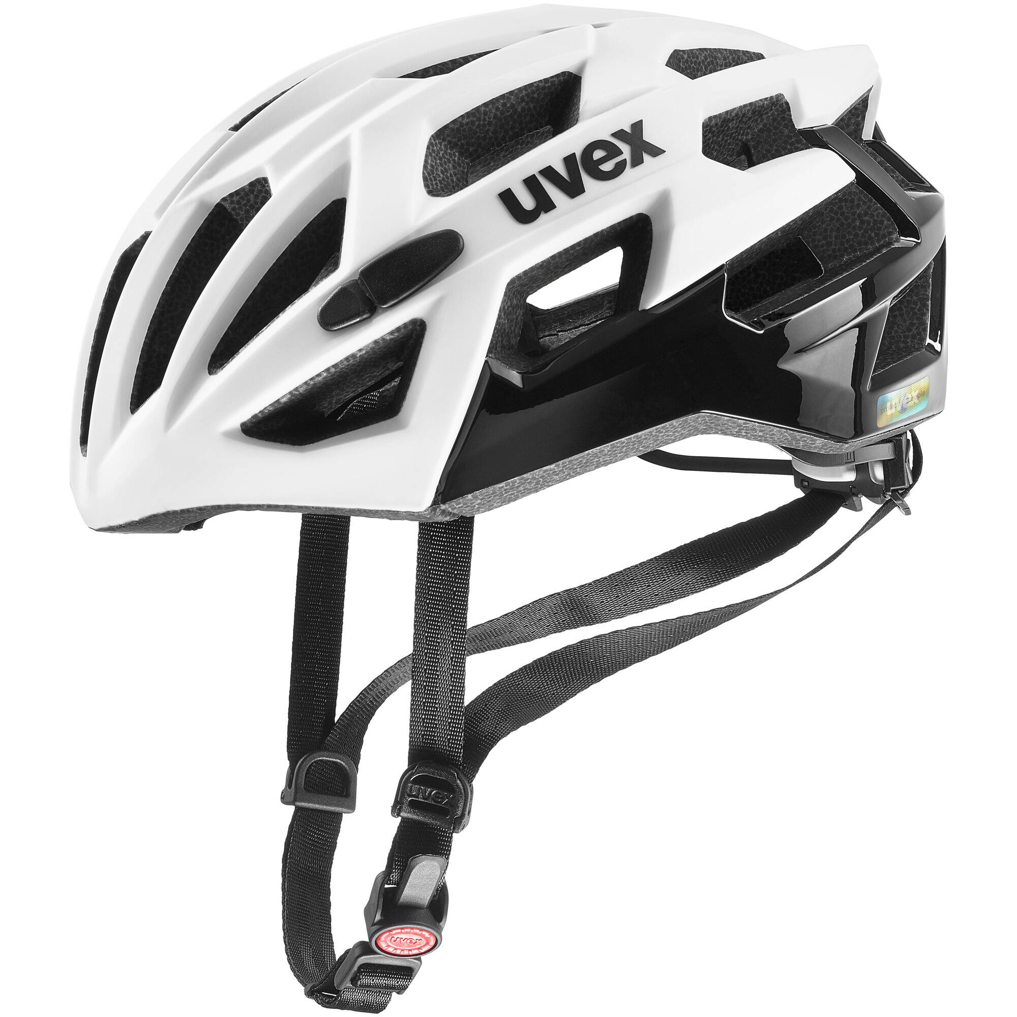 Kask Rowerowy Gravelowy Uvex Race 7 White Black Matt 51-55 cm