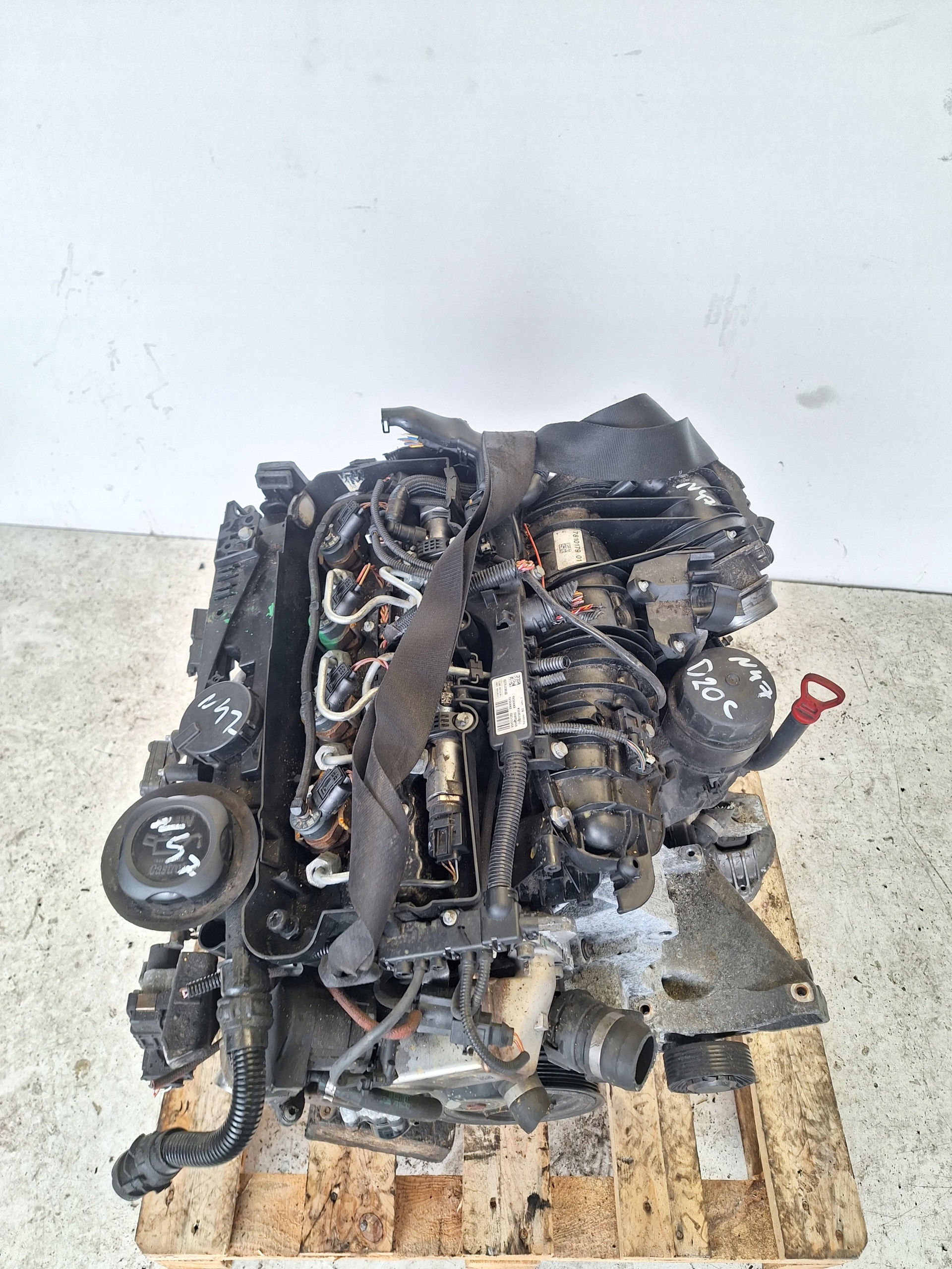 BMW 3 E90 E91 LCI 08-12 engine N47D20C EURO 4
