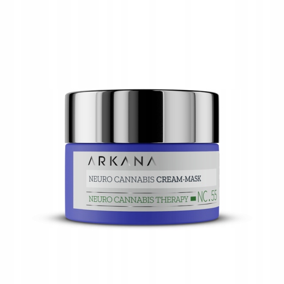 Arkana Neuro Cannabis Cream-Mask krém pro stresovanou pokožku 50 ml