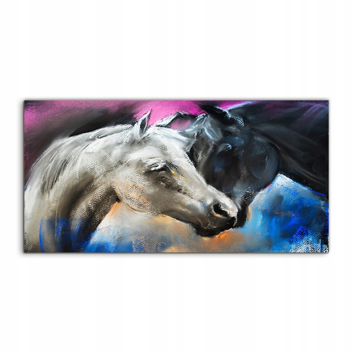 

Obraz 140x70 cm z nadrukiem Konie Zwierzęta Miłość