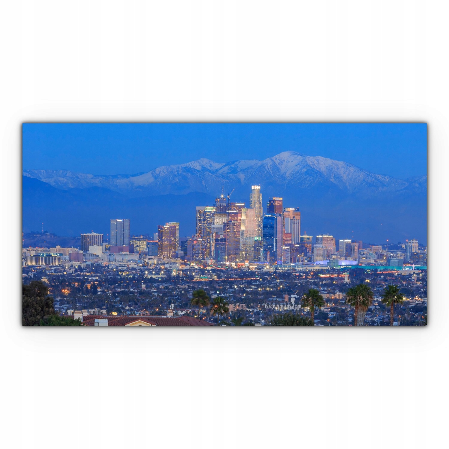 

Obraz na płótnie do salonu 140x70 Los Angeles Noc