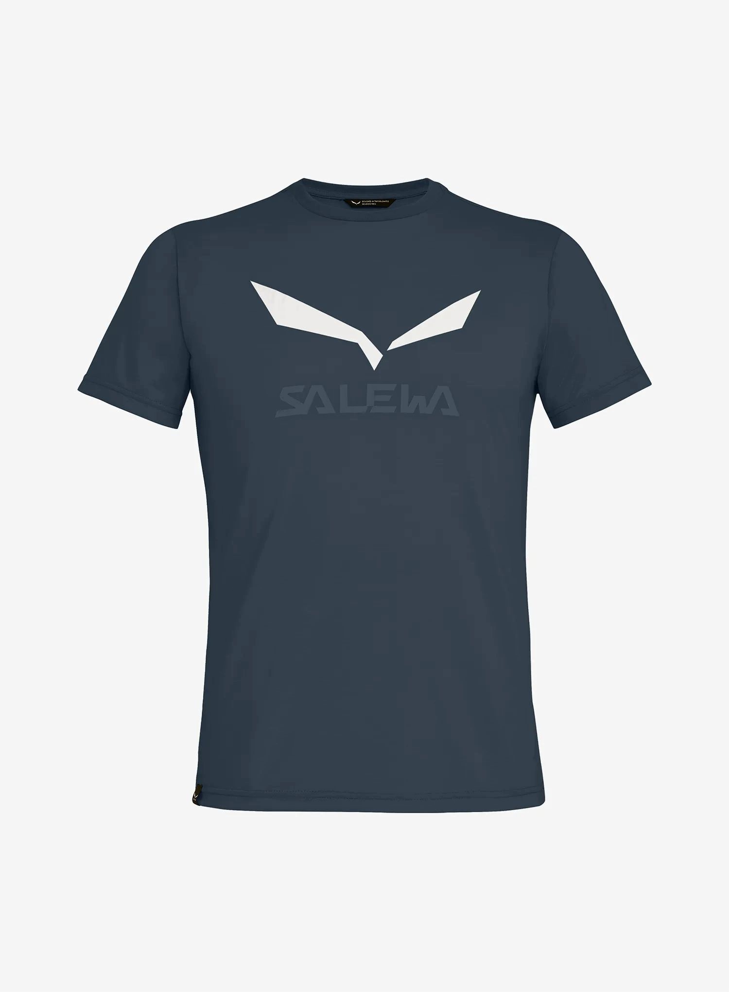 Koszulka z nadrukiem Salewa Solidlogo Dry T-shirt blueberry M