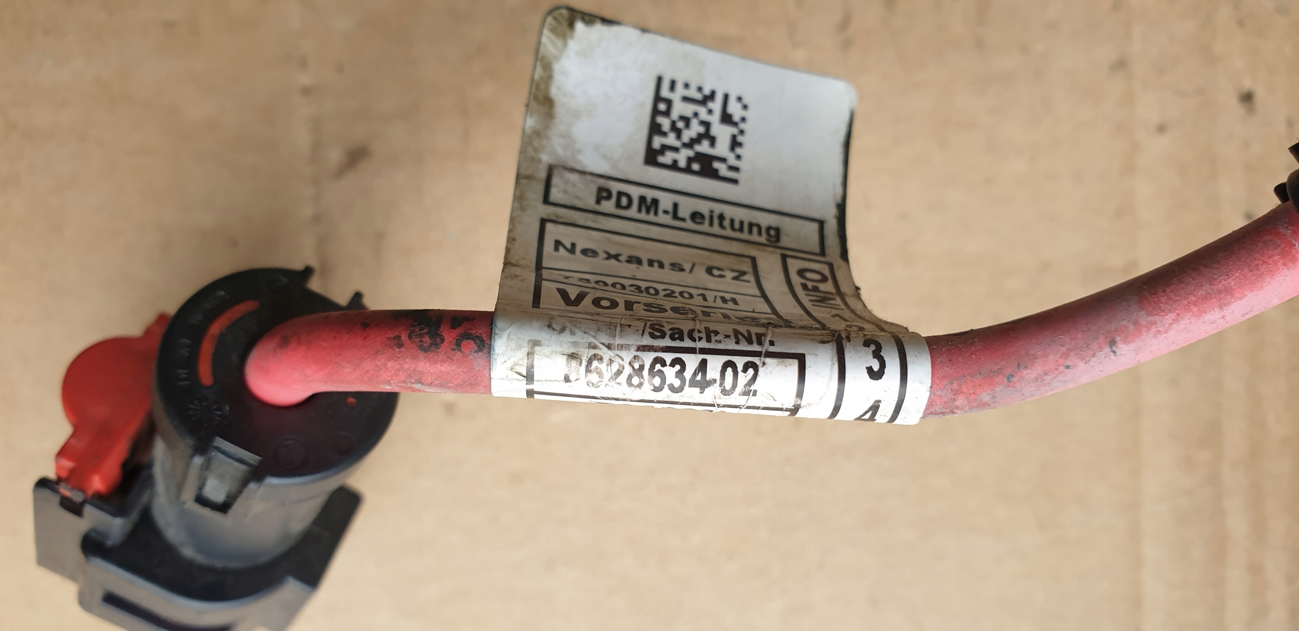 prijenos KABEL plus PLUSOWY BMW MINI COOPER F57 OE EU