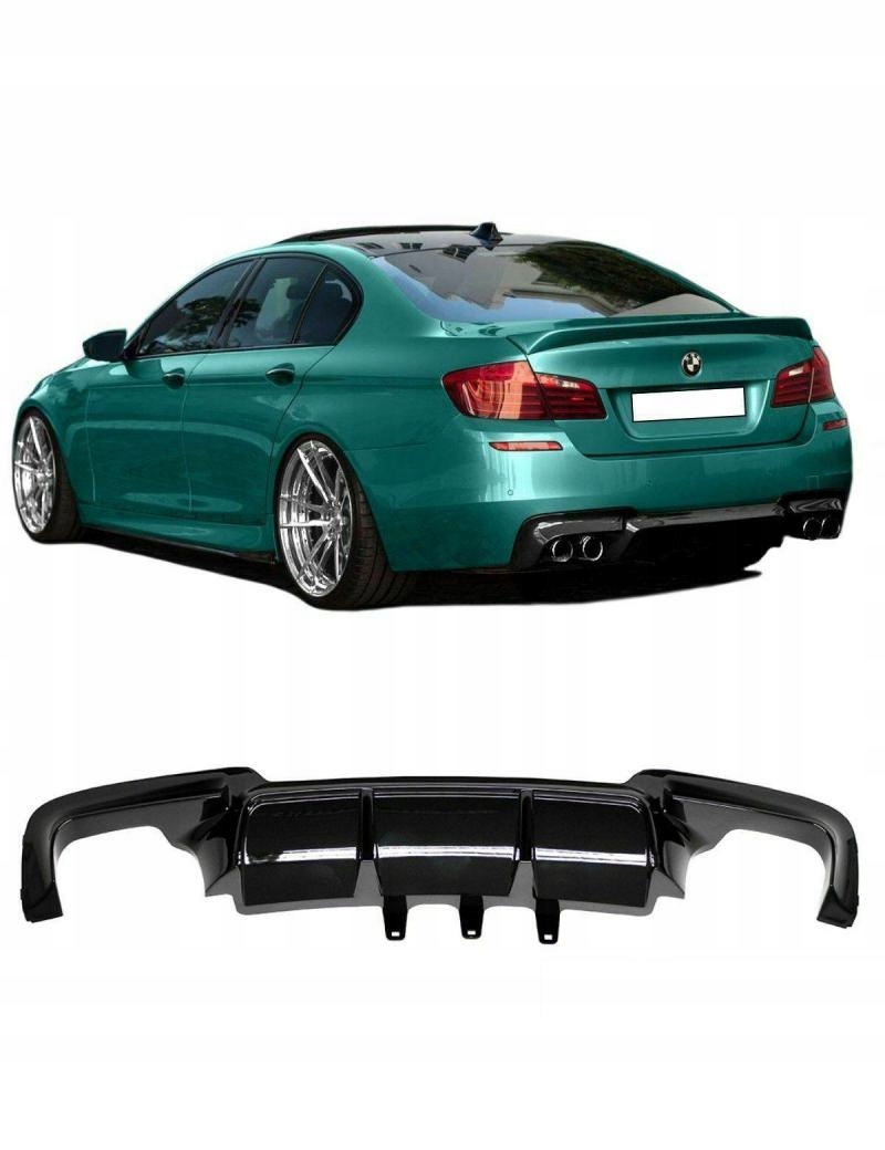 DM914020 - Задний диффузор BMW F10 F11 M5 глянец LOOK --oo- - - oo--