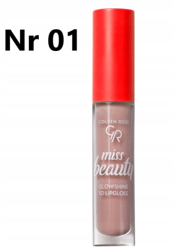 Golden Rose Miss Beauty błyszczyk 3D 001