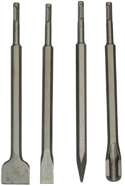 

Zestaw Dłut Sds Plus 14/250mm 4szt Dłuta Do Betonu