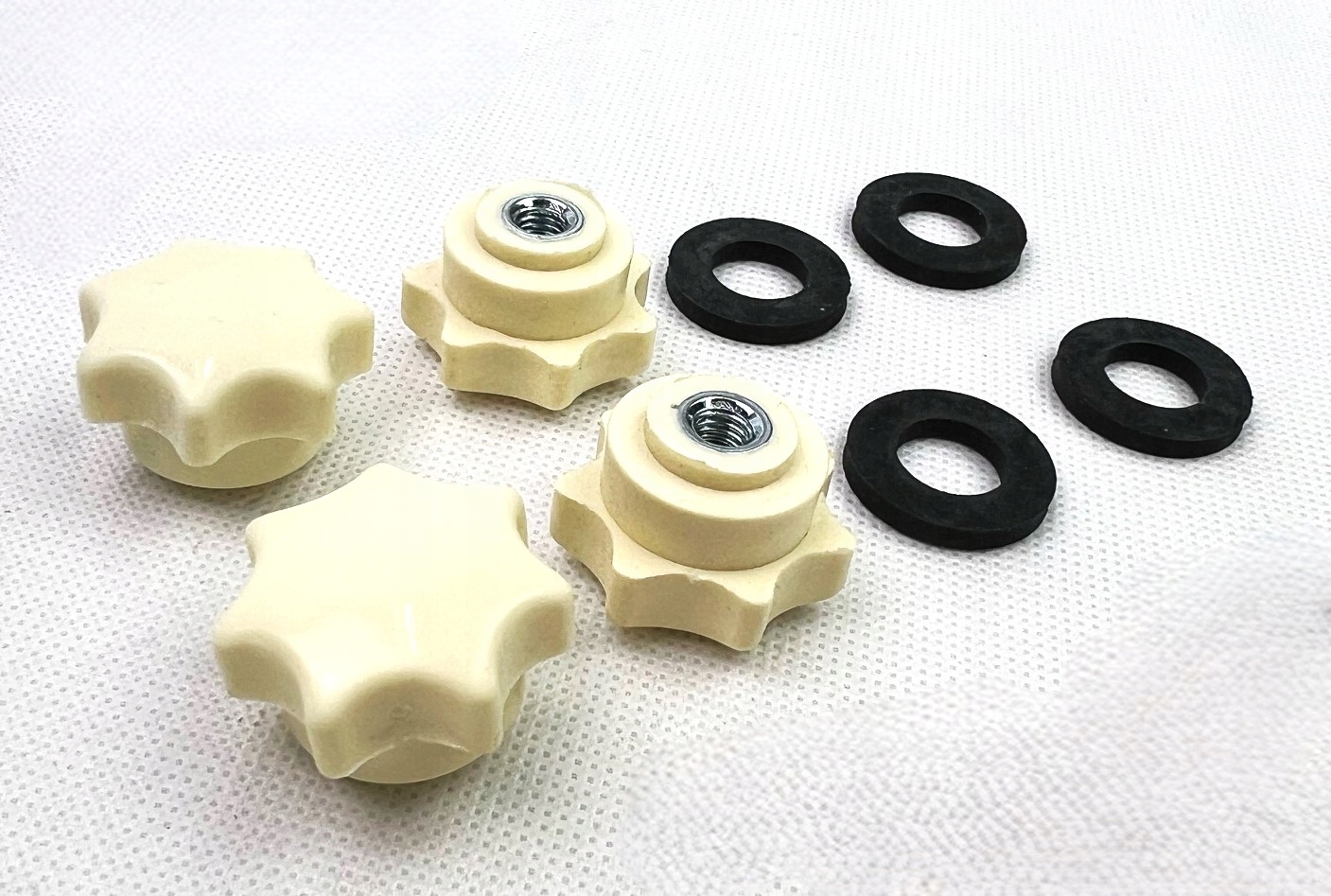 Nakrętka koronowe guma Mz Es 250/2 Trophy śruby dekla bocznego podkładka