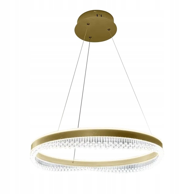 Lampa wisząca Milagro Preciosa złota Led 3400 lm 52 W IP20
