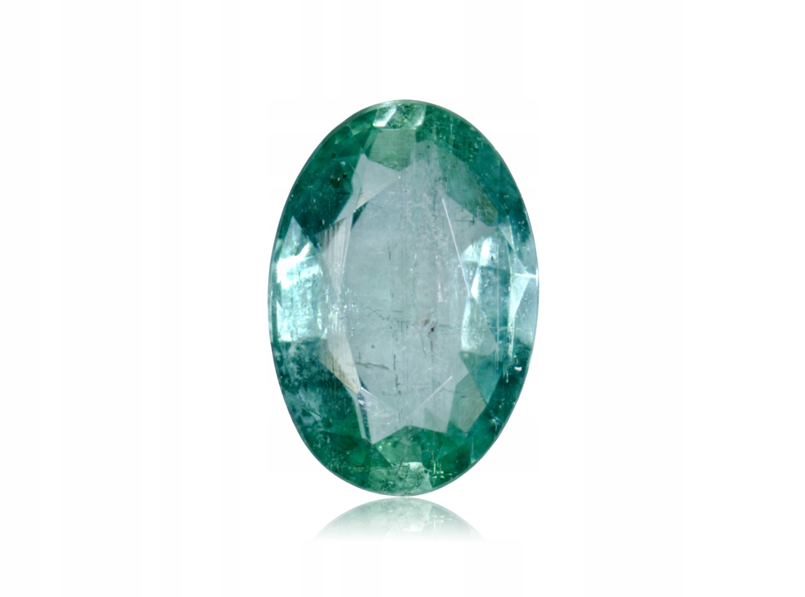 Přírodní Smaragd 0.38 ct Ovál Kolumbie certifikát Wbd
