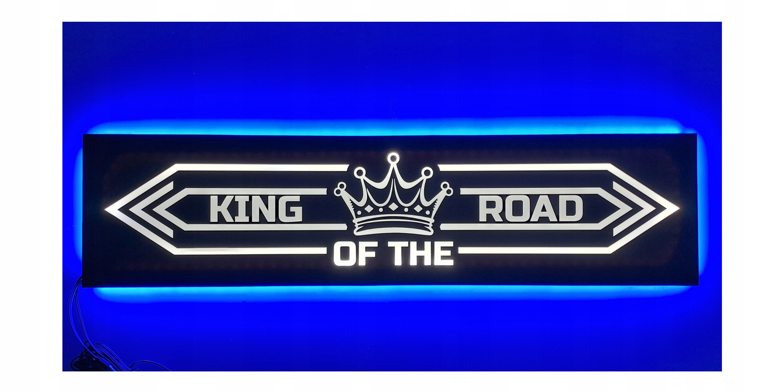 Led tabuľa King of the Road nad posteľ s podsvietením kabíny Tir Lkw