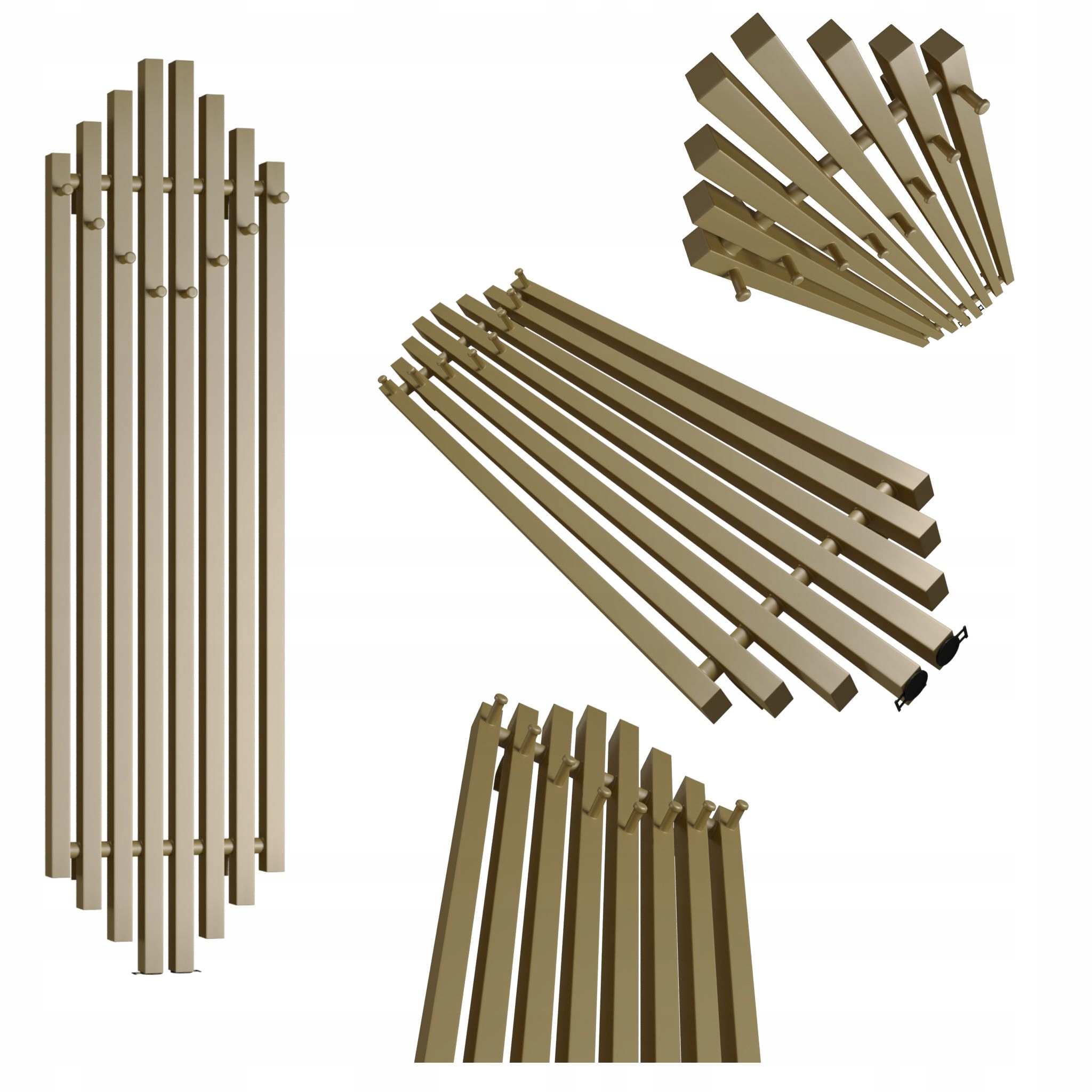 Dekorativní radiátor Bigben Hook 120x38 quartz 2