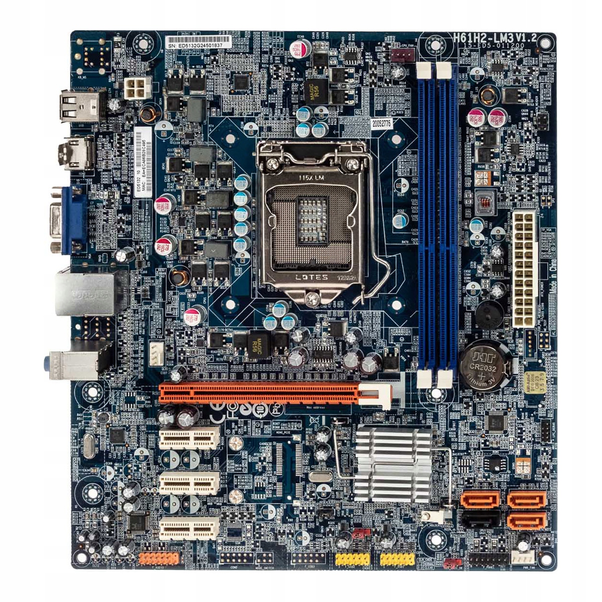 Medion H61H2-LM3 V1.2 Socket LGA1155 DDR3 PCIe Sata mATX