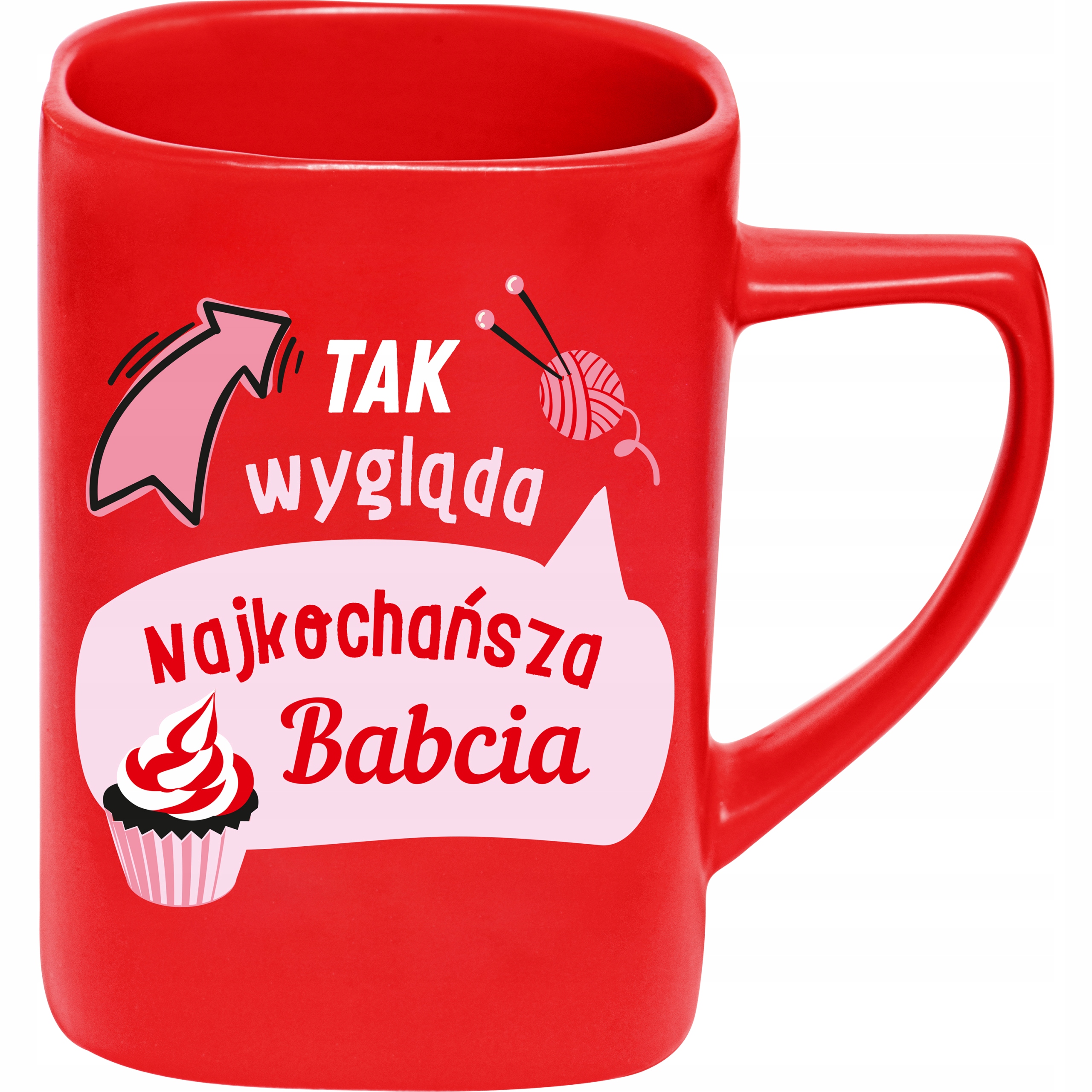 

Śmieszny kubek kubek humor dla Babci