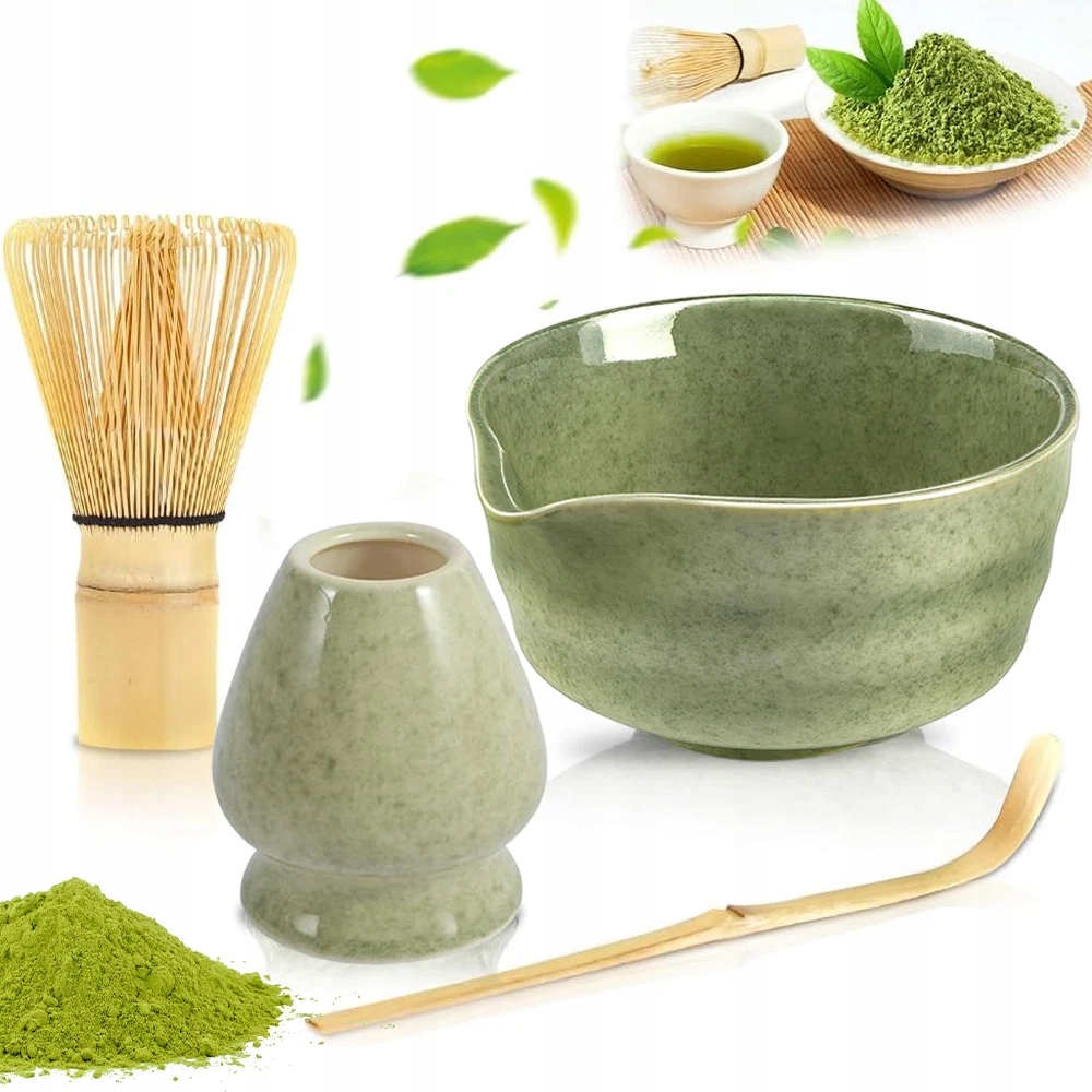 Sada Na Výrobu Matcha 4-DÍLNÁ Dárková Sada Na Čaj Macha