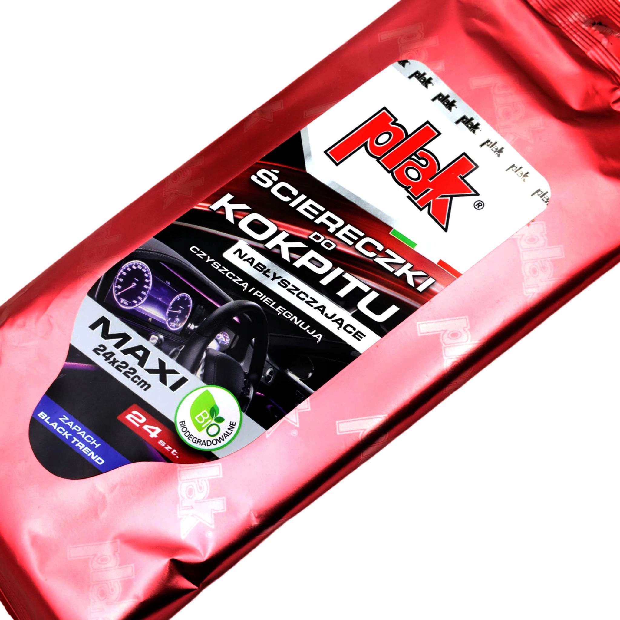 Ściereczki do Kokpitu Plak Maxi Black Trend Nabłyszczające 24 szt.