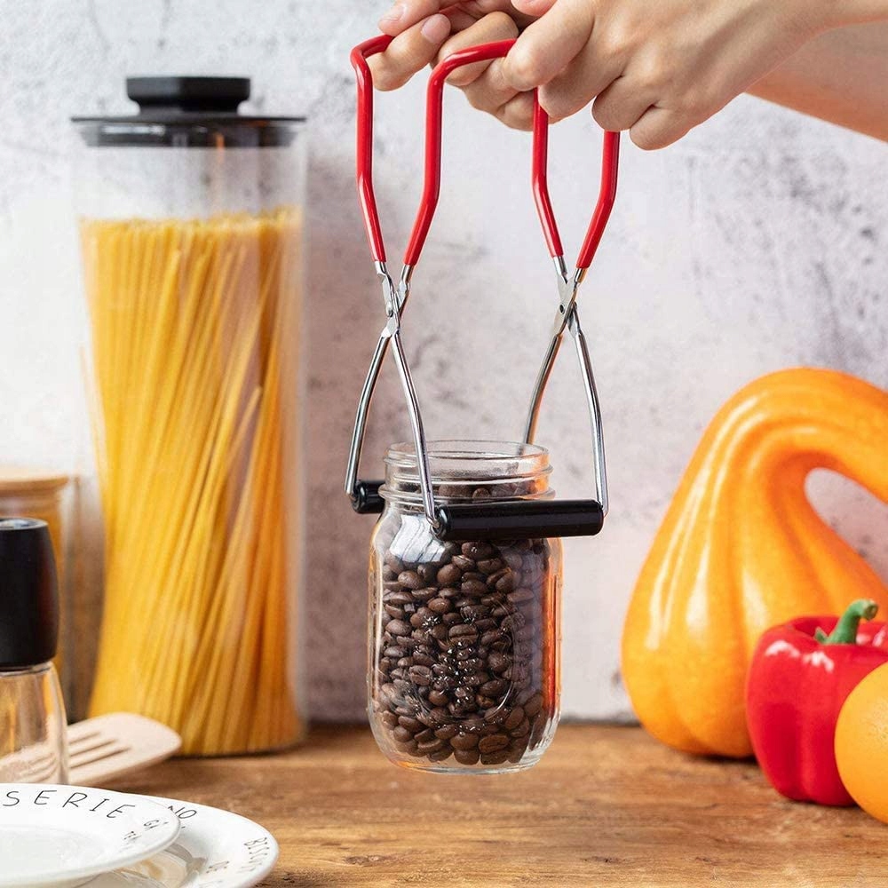 Szczypce Do Słoikó Konserw Szczypce + Lejek Zestaw Materiał stal