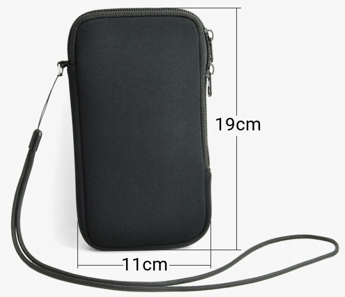 Etui ochronne na szyję zapinane na telefon Typ wsuwka