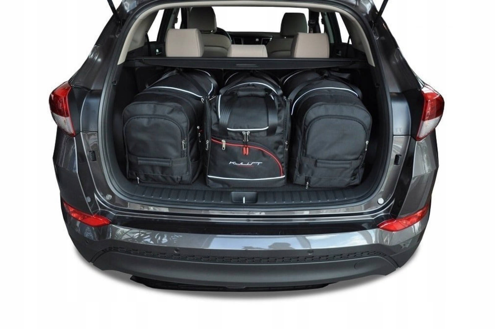 J&j Automotive Sada 4ks cestovných tašiek Aero pre Hyundai Tucson 2015-202