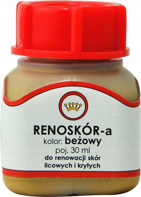 

Farba do skóry lakier Renoskór Beżowy 30ml