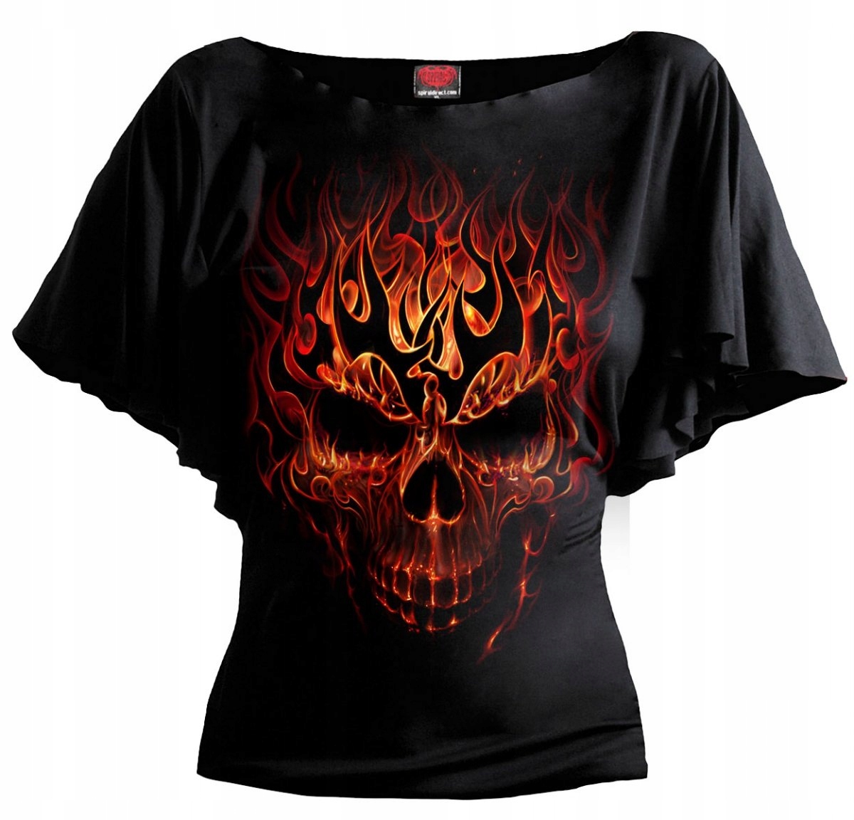 Skull Blast Bat Spiral Dámské S