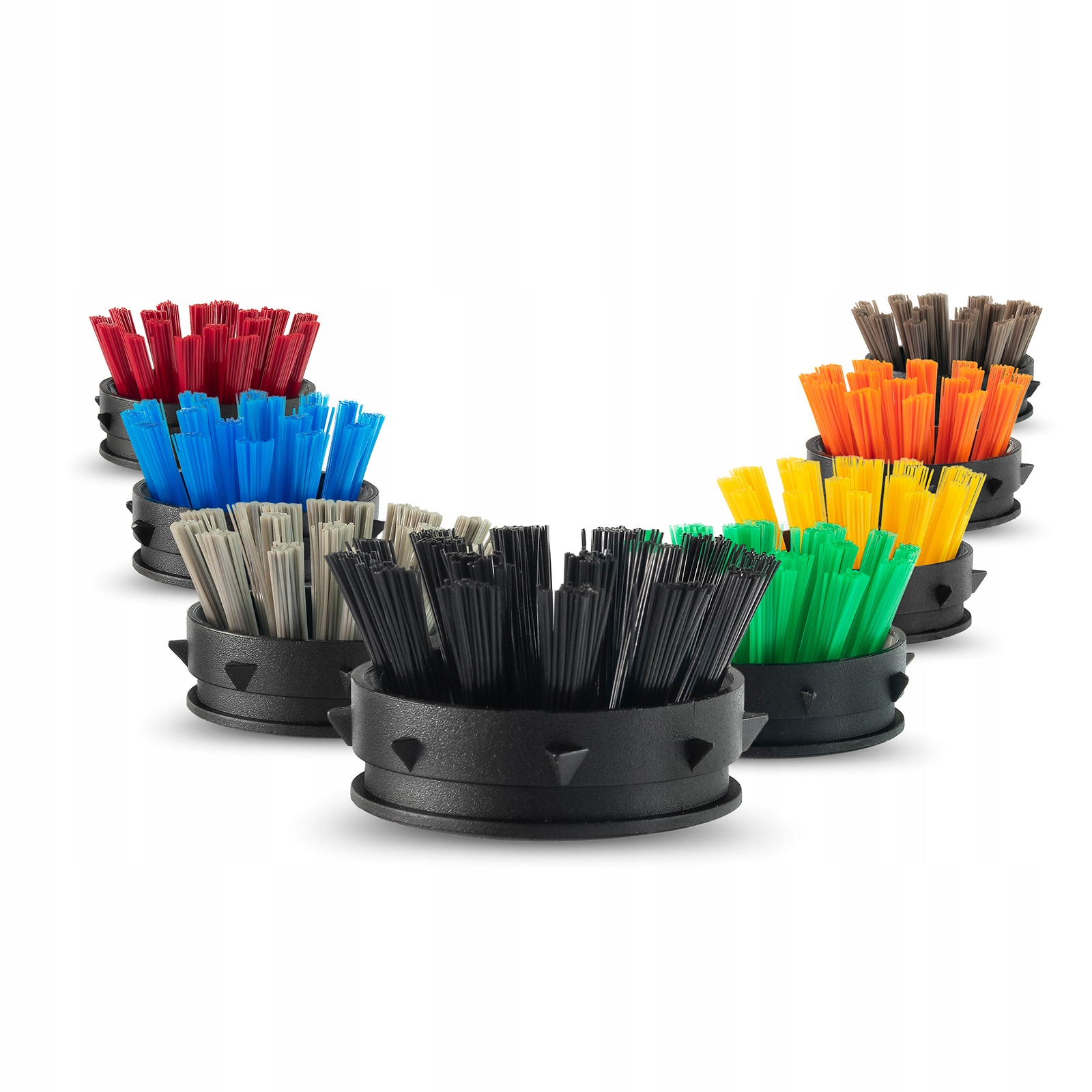 Szczotki szczoteczki czyszczące do butów kolorowe Długość (cm) 2 cm