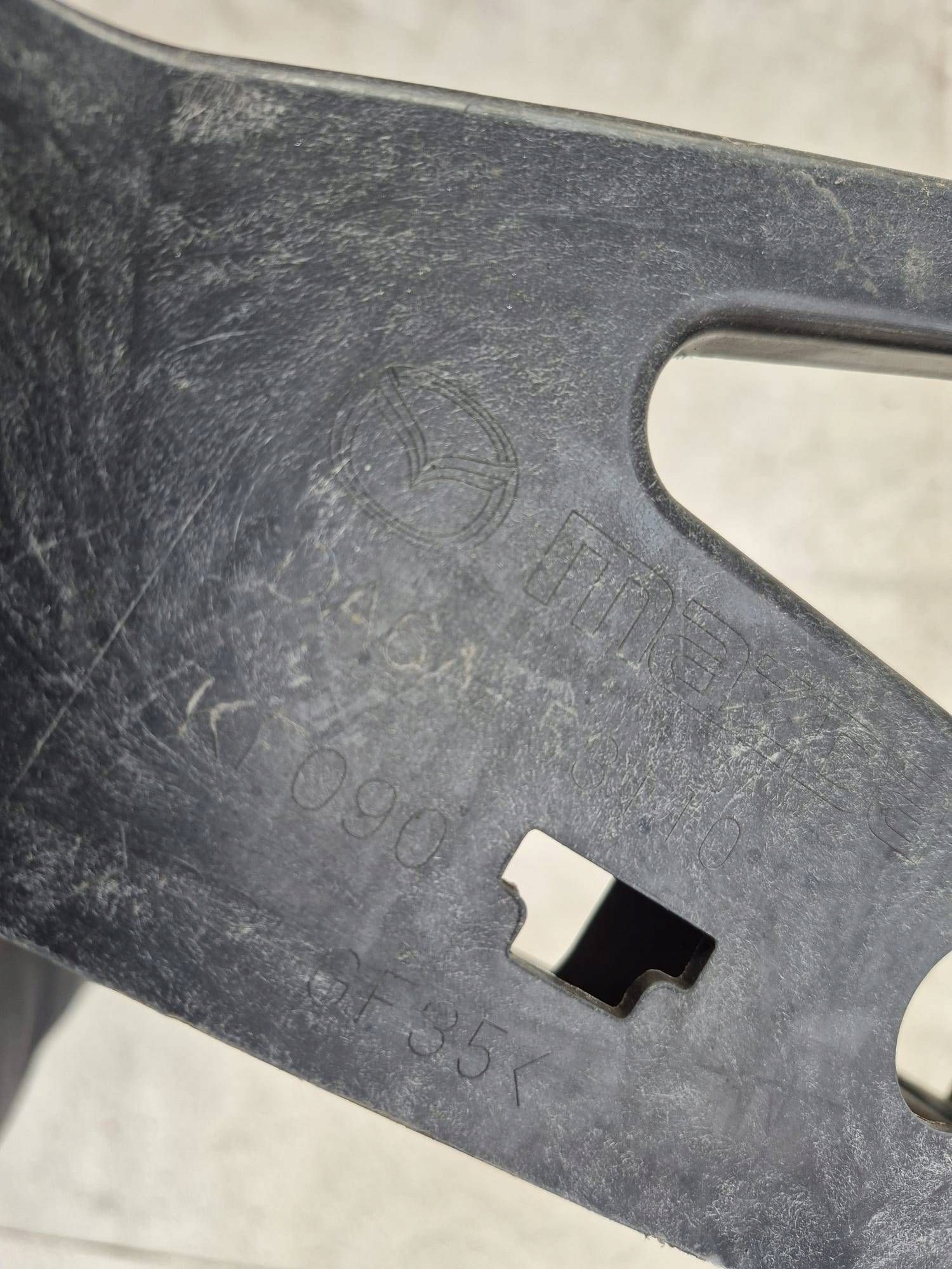MAZDA 2 II DJ 14- support panel for radiators pillar iron DA6A-53110