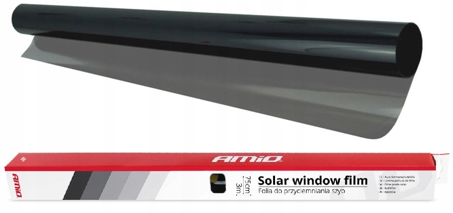 

Folia Przyciemniająca Szyby 300x75cm Czarna Rolka