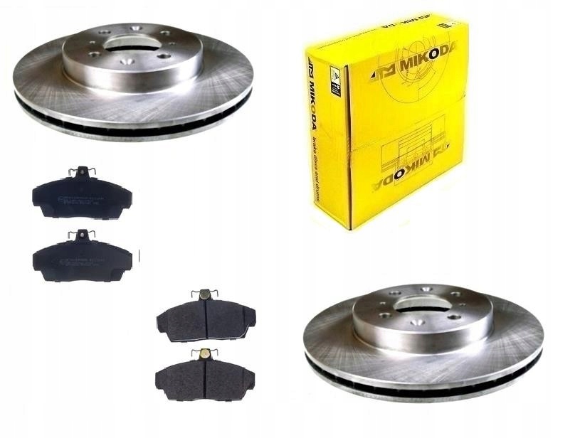 Kotouče Honda CIVIC VII Eu Ep 2001-2006 Přední Sada 262 MM 4 Šrouby