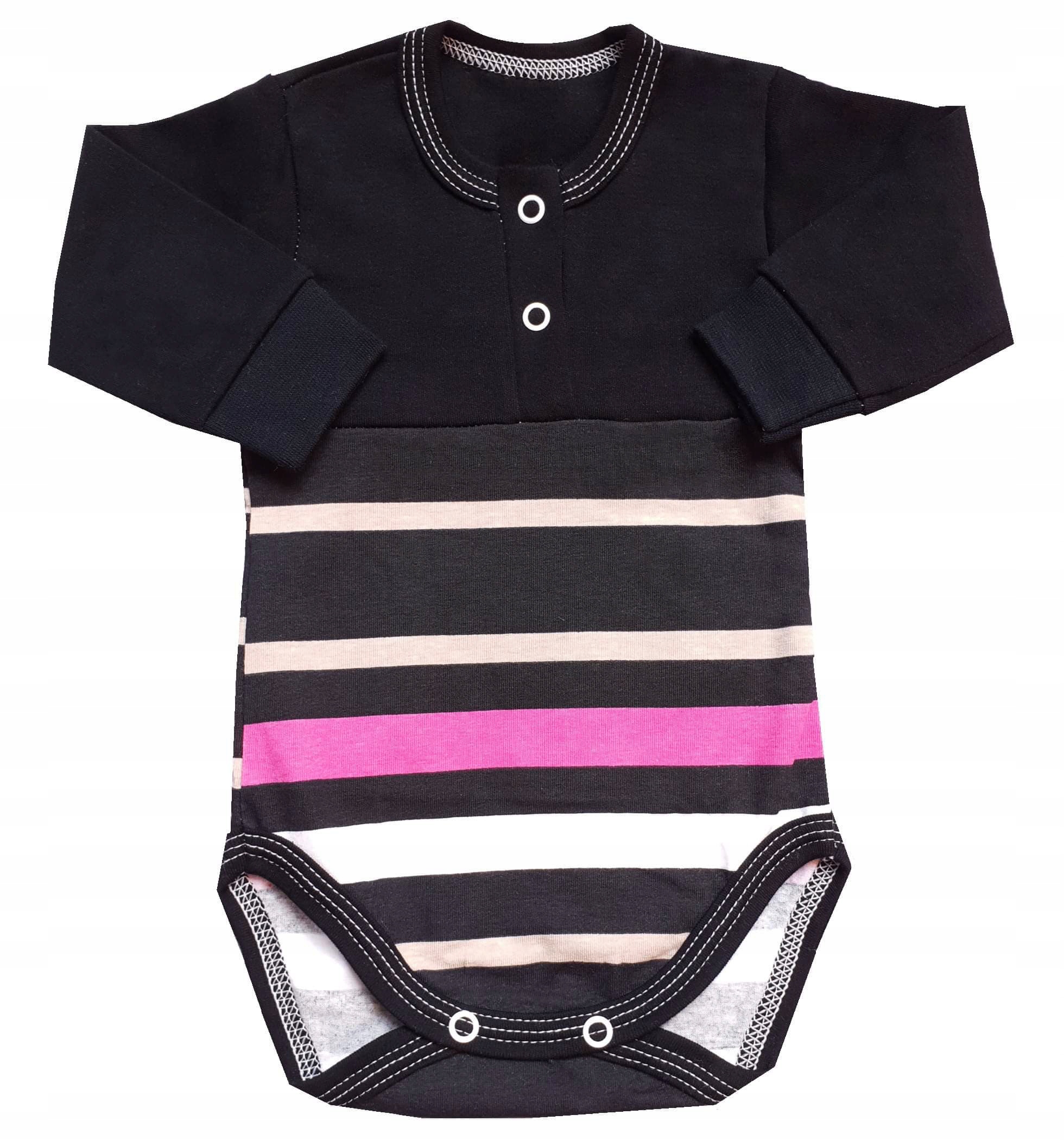 

Body polo niemowlęce z długim rękawem r.56