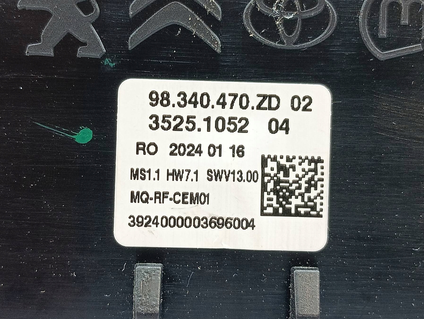 PANEL BOCCHETTE 98340470ZD Toyota ProAce II (2016- )