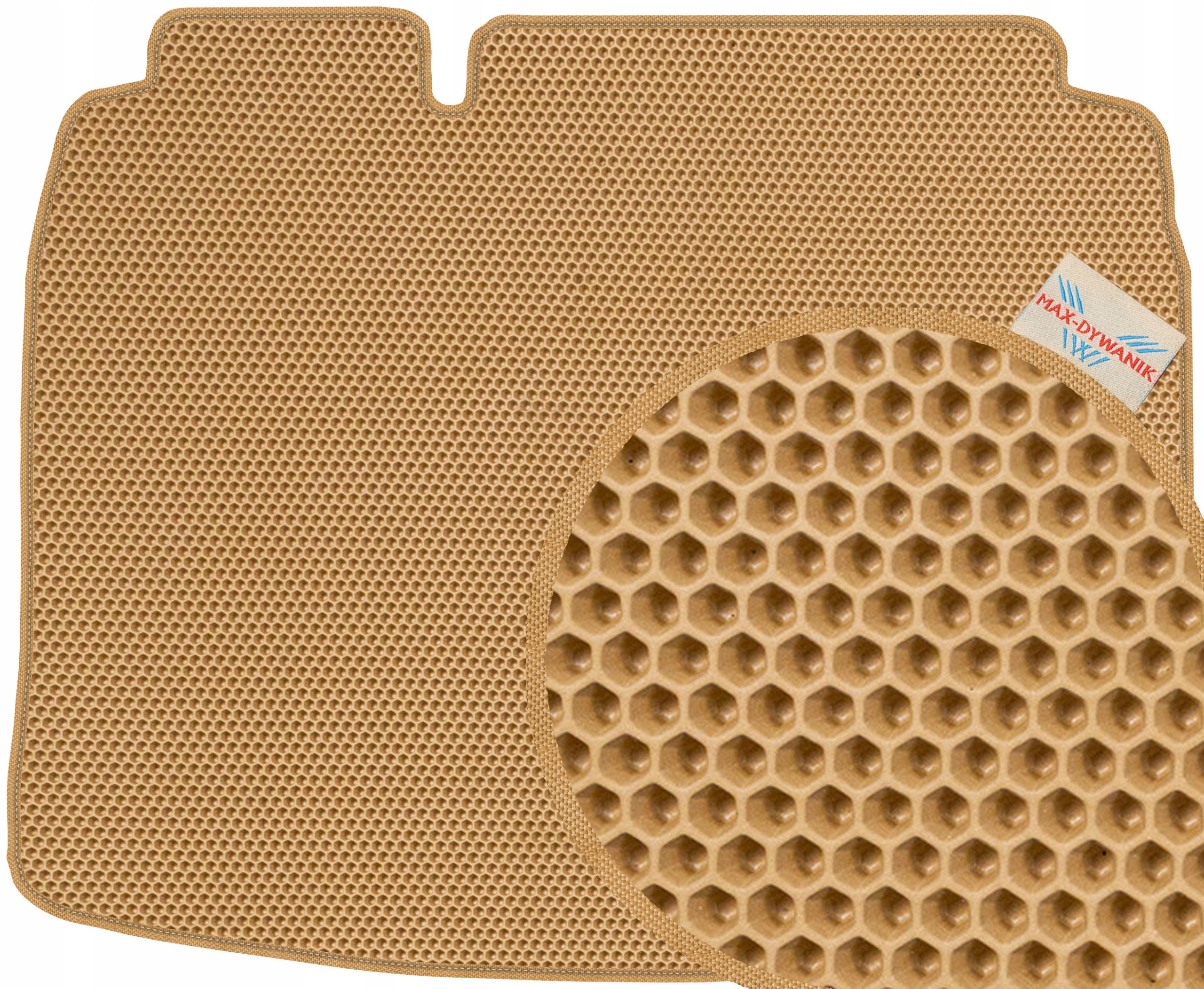 Audi A3 II 8P Hatchback 2003-2013 Vložka do kufru Eva Medová Beige