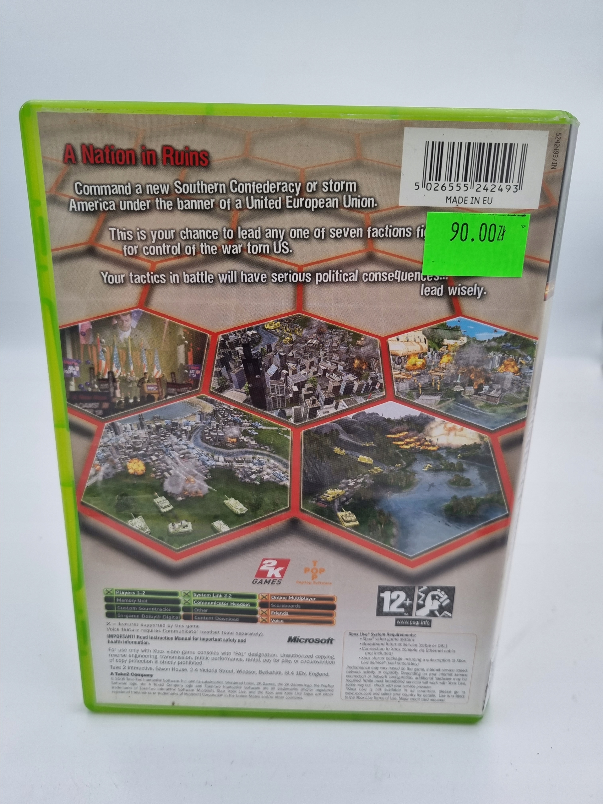 Gra SHATTERED UNION Microsoft Xbox 4472 Platforma Microsoft Xbox