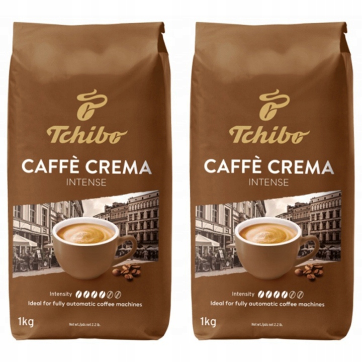 Kawa ziarnista Tchibo Caffè Crema Intense 2x1kg