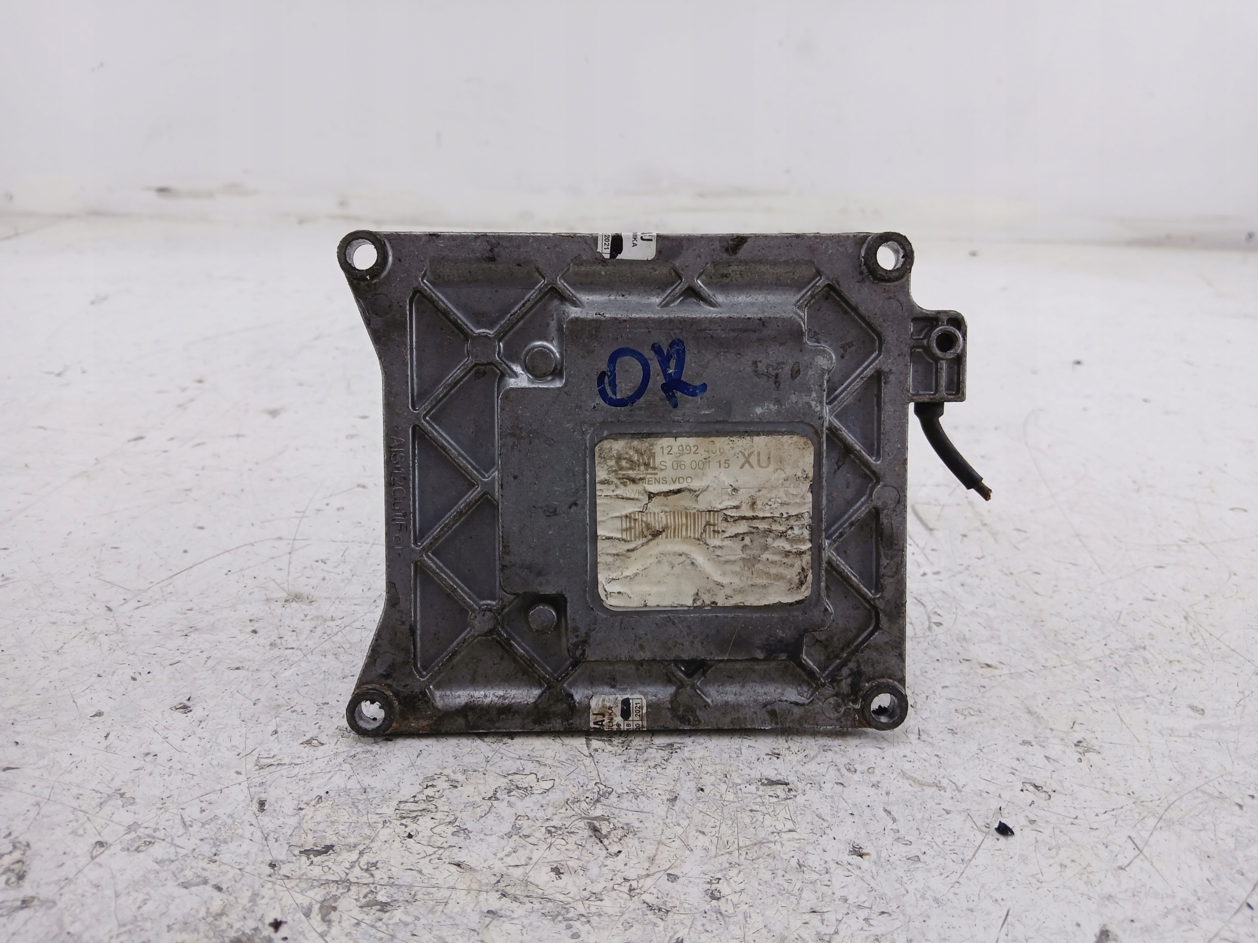 OPEL ASTRA H ZAFIRA B 1.8 control unit of the engine 12992406