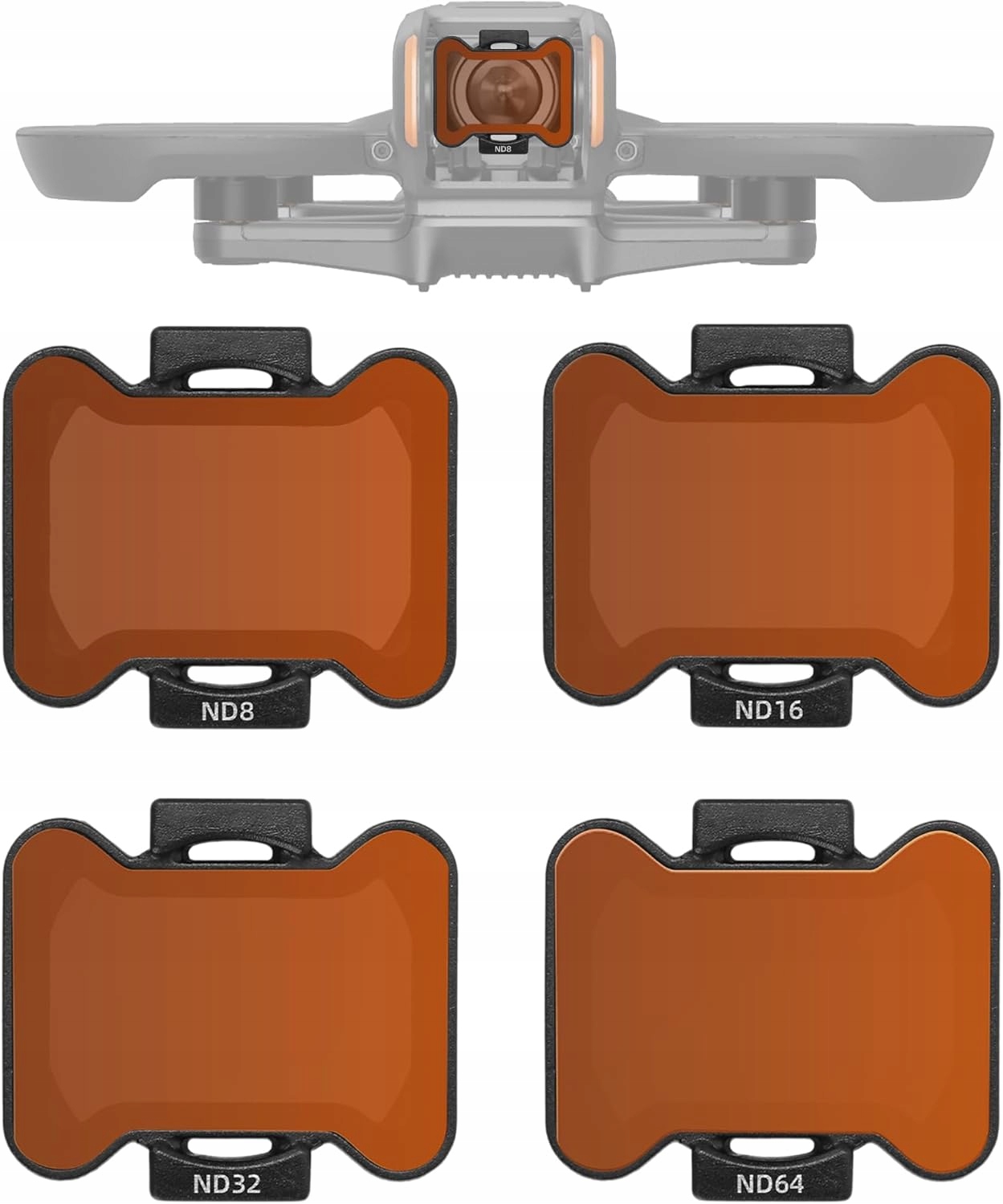 Sada Filtrů Šedé Filtry ND8 ND16 ND32 ND64 Pro Dron Dji Avata 2