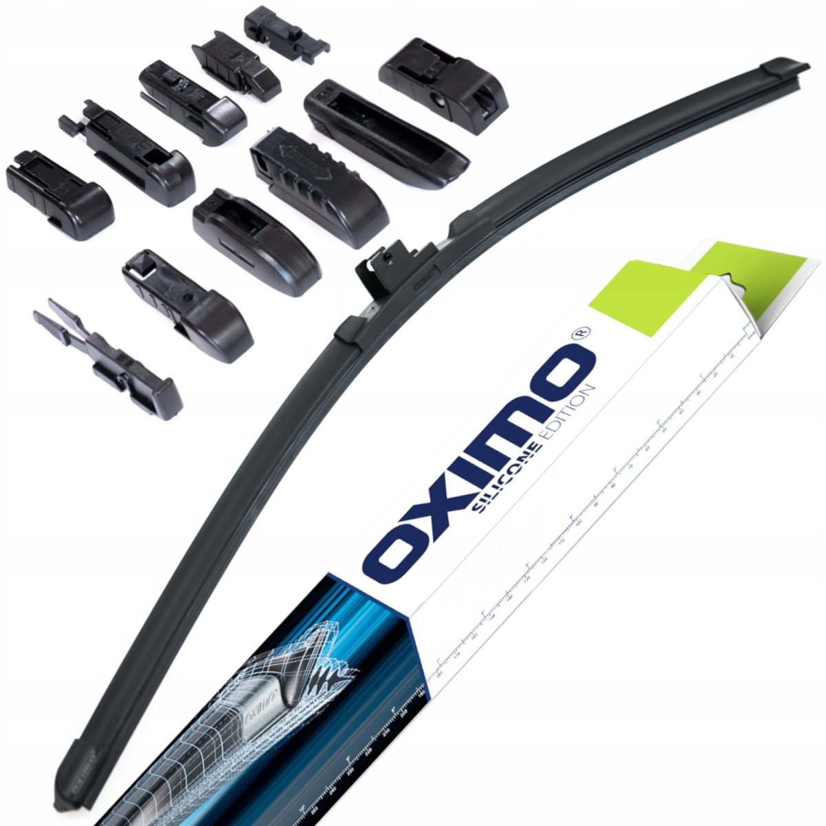 Wycieraczka Oximo MT750 pióro na szybę 750mm 75cm uniwersalna adaptery