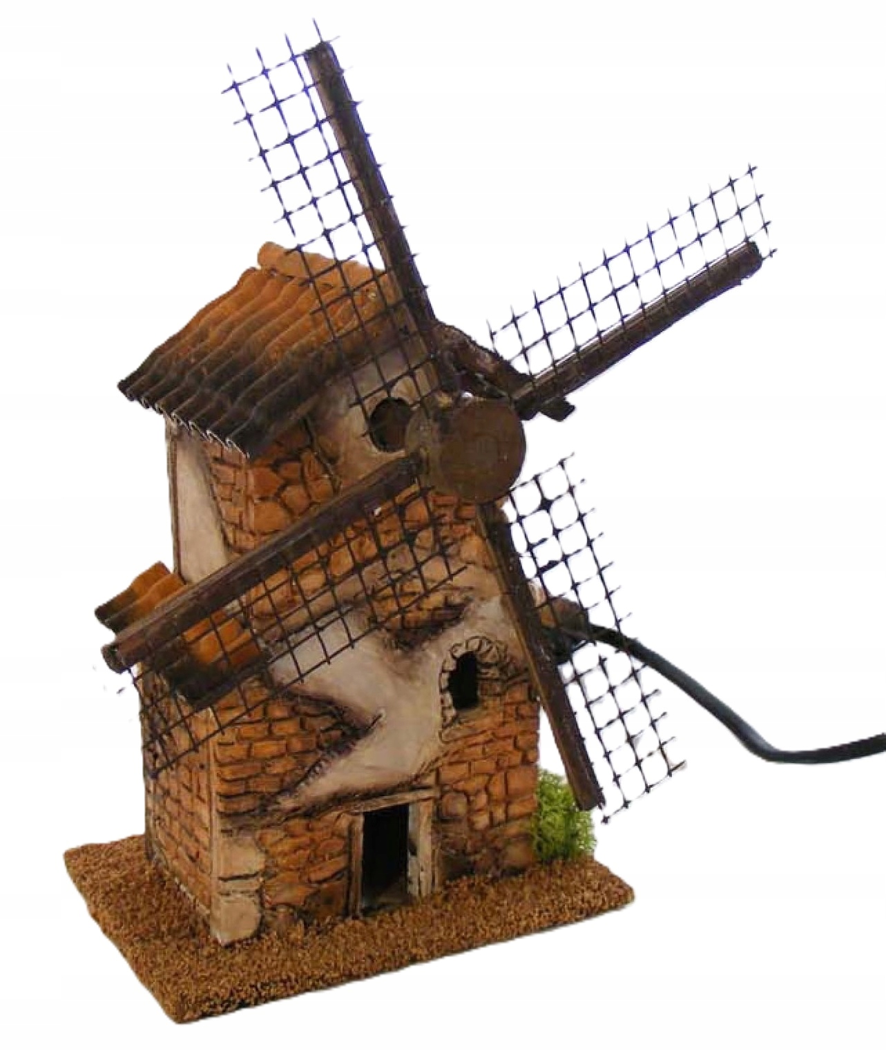 Úžasný pohyblivý mlyn do betlehema, 19 cm vysoký