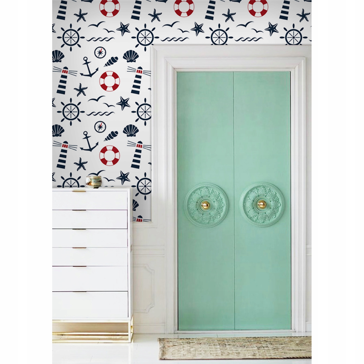 

Foto tapeta samoprzylepna Kotwy morskie 152x104 cm