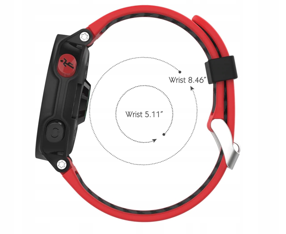 PASEK GARMIN FORERUNNER 220/230/235/620/630/735XT Marka iSmart