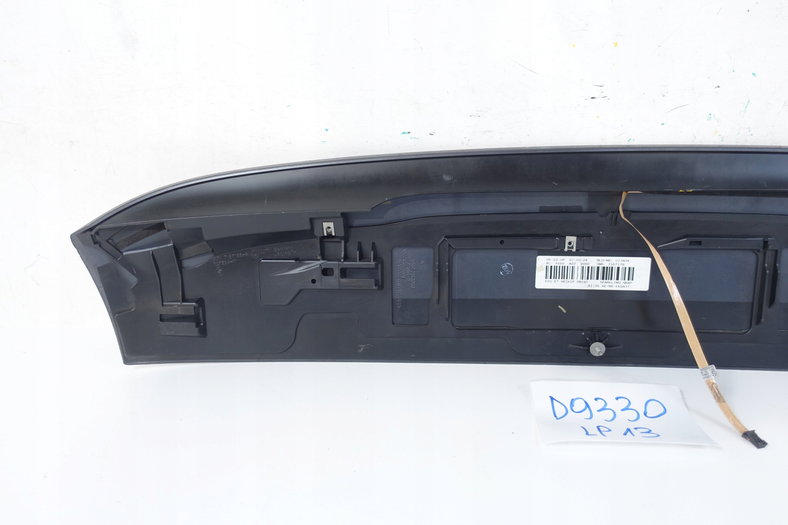 BMW SERII 3 E91 LIFT SPOILER LOTKA bonnet 08-12 7143263