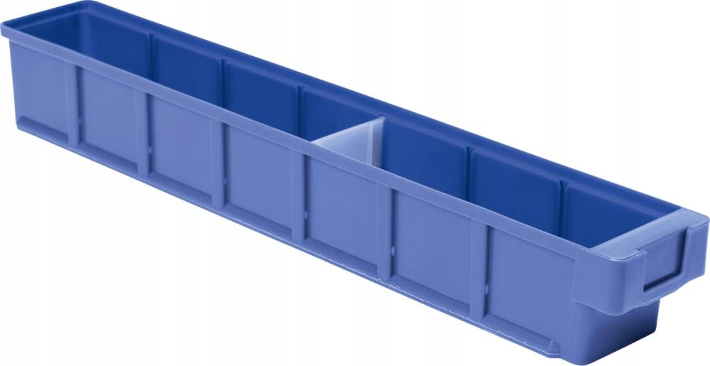 Kontajner na drobné prvky Vkb, 600x93x83 mm, modrý La-ka-pe, 16 kusov