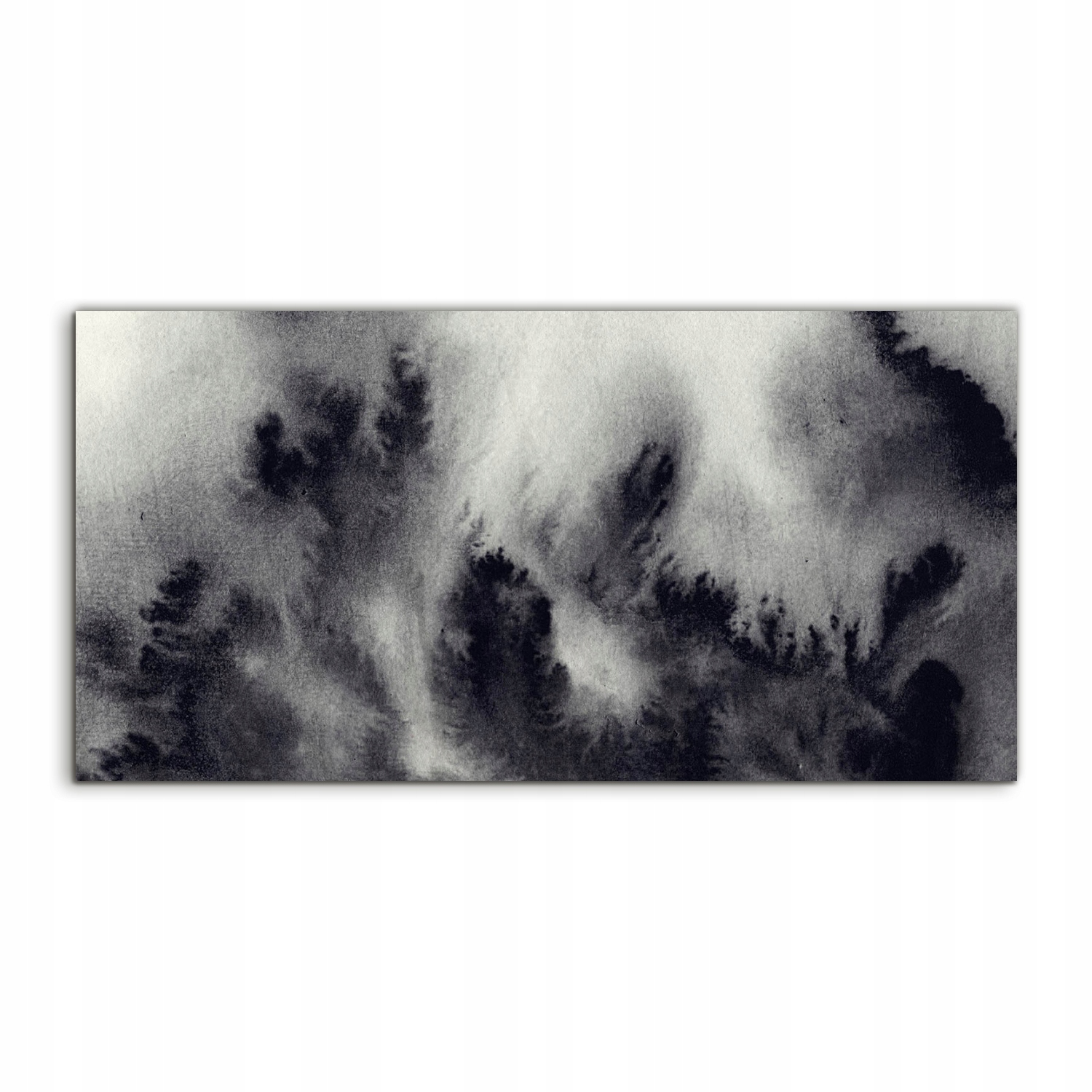 Obraz 100x50 závesný Abstraktný atrament s grafikou