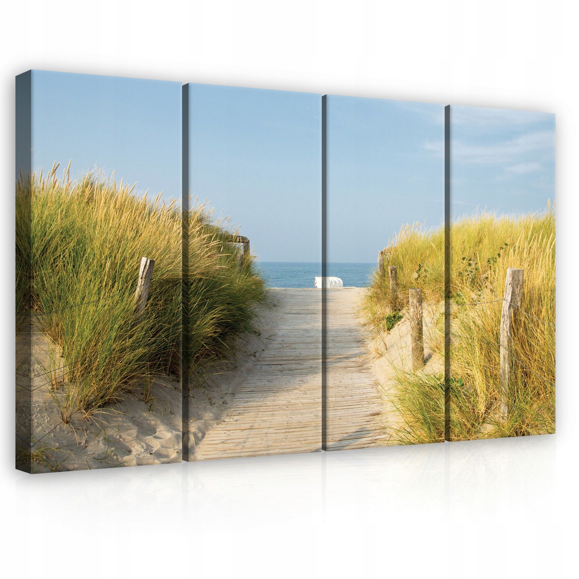 Obraz 120x80 Morská krajina duny pláž leto príroda pokoj piesok slnko