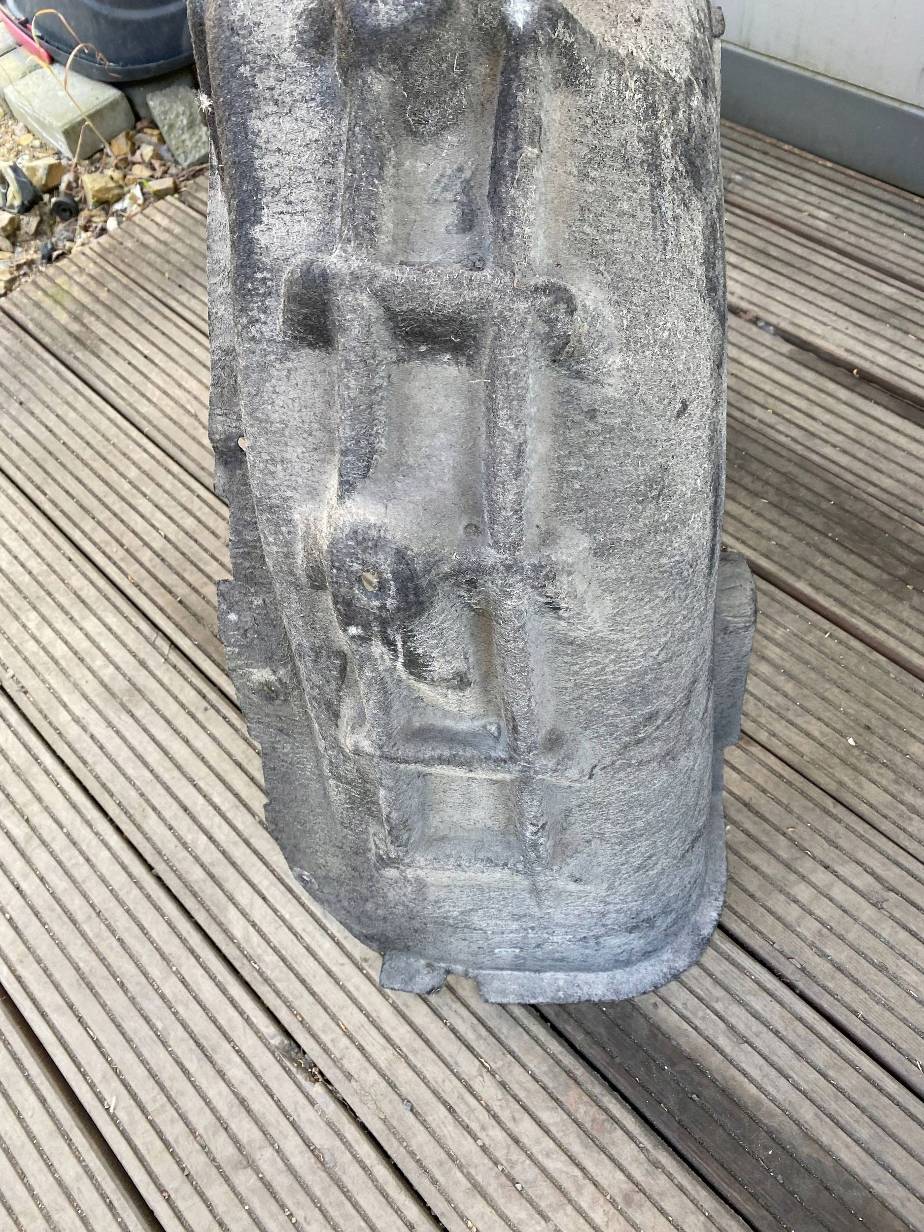 AUDI Q3 LIFT 8U mudguard left rear part rear. 8U0810171B
