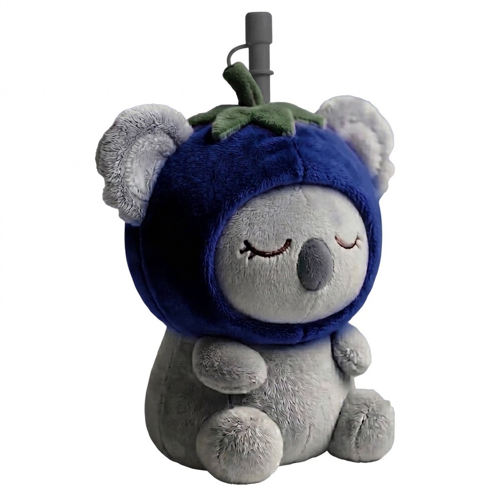 Butelka termiczna w pluszowym etui Fuzzies Asobu Koala 360 ml