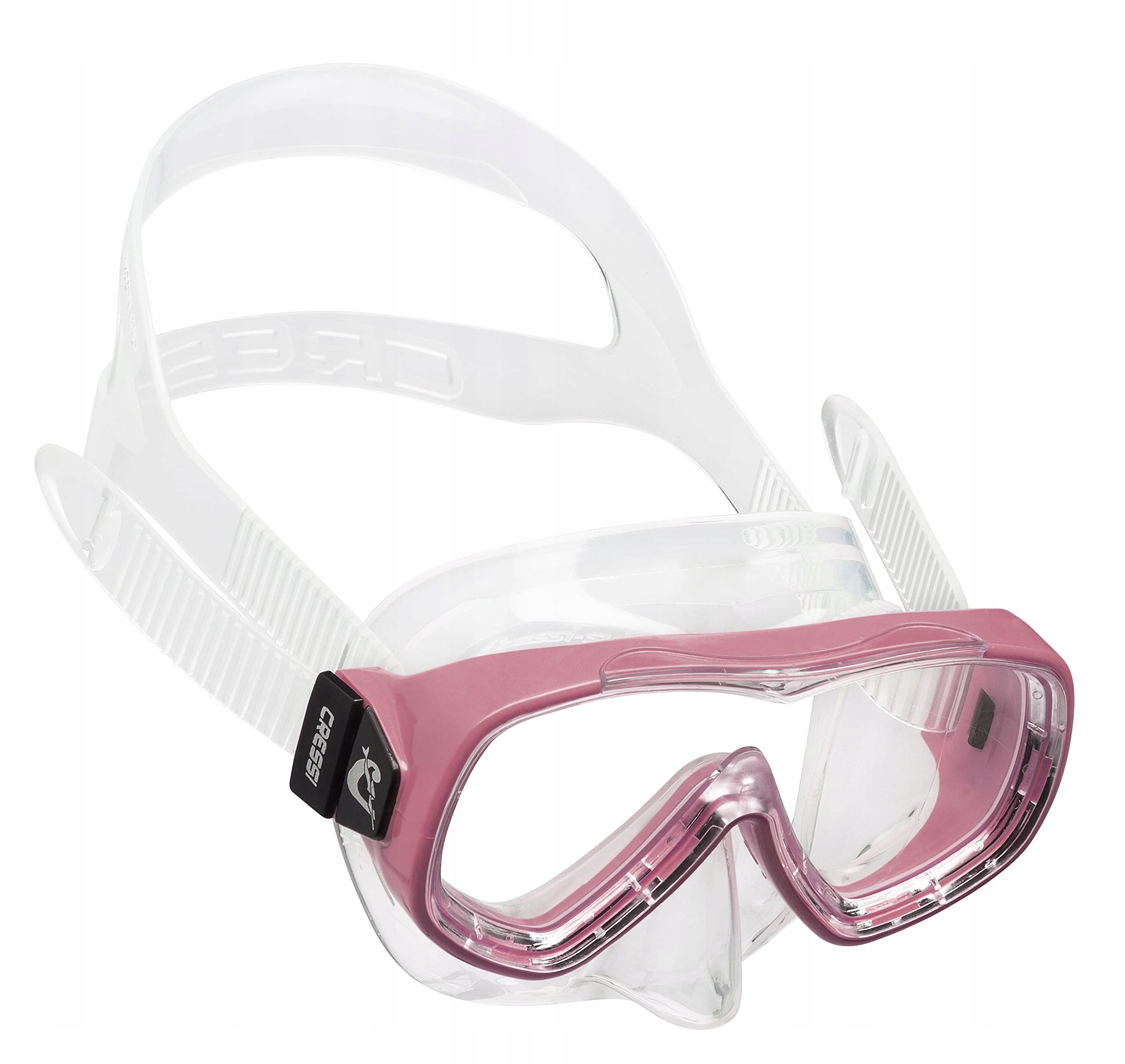 Cressi Piumetta maska do nurkowania dla dzieci 3-6 lat przezroczysta
