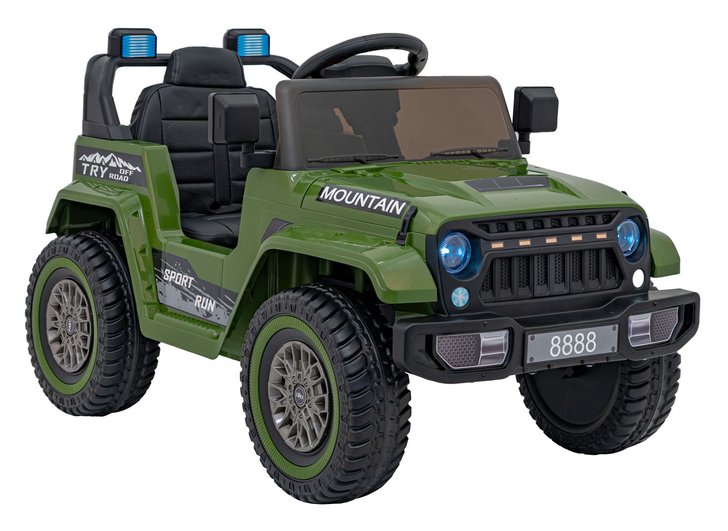 Auto Dla Dzieci na akumulator Off Road Mountain tablica imienna terenówka