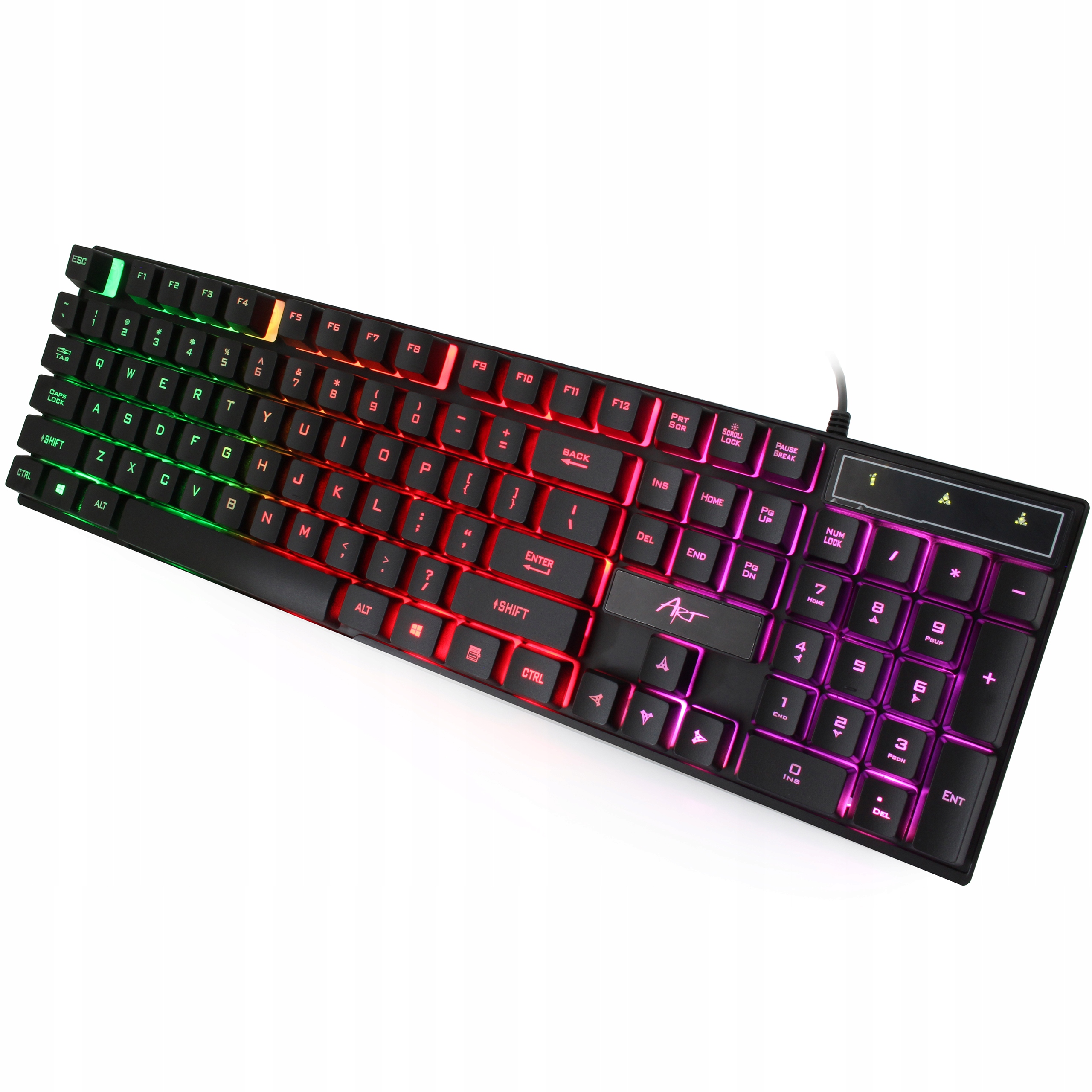 

Gamingowa Klawiatura Dla Graczy Przewodowa Pc Usb